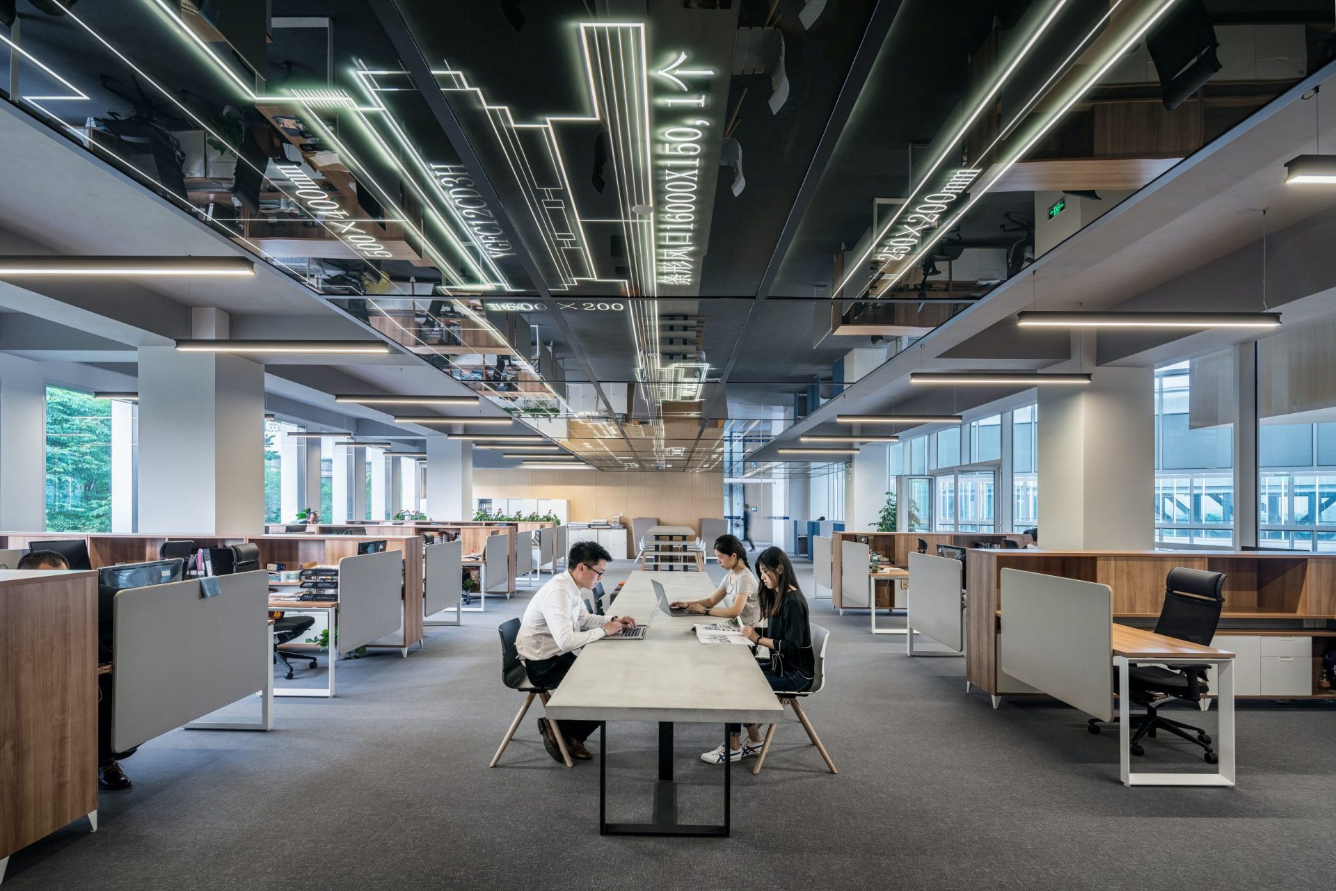 open office working space