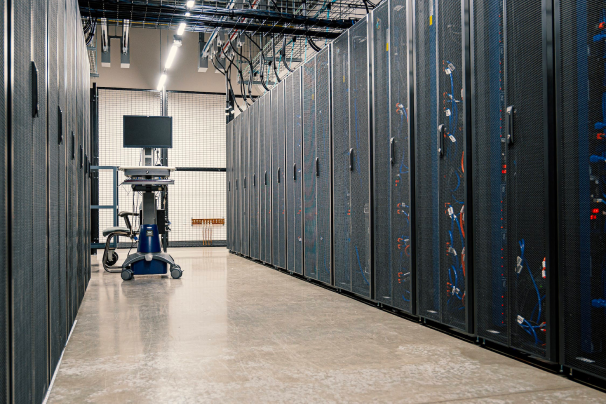 Data Centre hallway